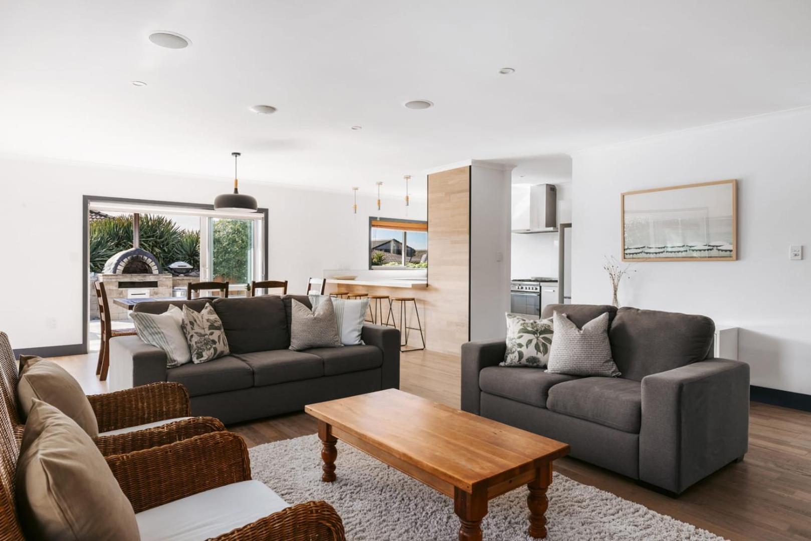 Seaside Beach Retreat - Outdoor Living Villa Mount Maunganui Eksteriør bilde